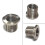 1/2-28 ID to 5/8-24 OD-Threaded Suppressor Car Fuel Filter Adapter Single Core 2