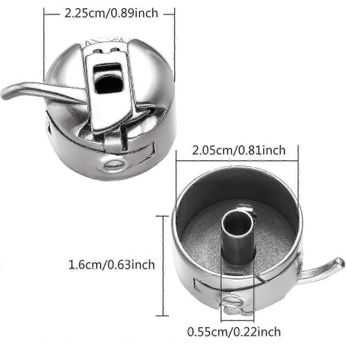 Sewing Machine Bobbin Case Stainless Steel Bobbin Case For Front Loading 15 Class Machines Suitable Wuqx 1