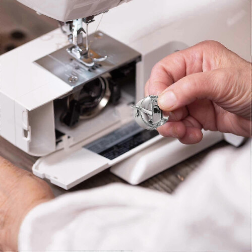 Sewing Machine Bobbin Case Stainless Steel Bobbin Case For Front Loading 15 Class Machines Suitable Wuqx 2