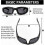 UV Protective Motorcycle Goggles with Padding - Dustproof & Windproof for Outdoor Riding Activities 4