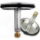 Adjustable Sink Stopper Replacement, 8mm Stem, 43.5mm Diameter Cover, Silver 3