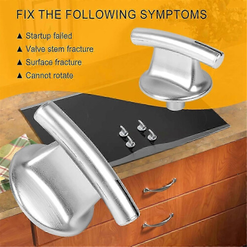 5Pcs 74007918 Cooktop Burner Control Knobs Replacement 1