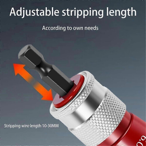 Wire Stripping and Twisting Tool Wire Twister for Power Drill -B 1
