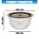 Dosette de café de filtre de Machine à café réutilisable-150ML 4