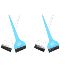 4Stk Haarfärbepinsel Aus Kunststoff Für Friseure Salon Farbbürste Bunt
