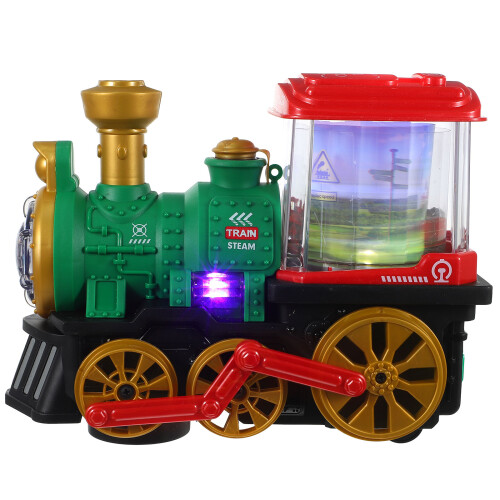 Train Jouet Plastique Vert Électrique Enfants
