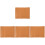 4Pcs Chocolate Craft Lining Material for DIY Leatherware 1