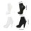 Sturdy Resin Foot Shaped Display Stand-White Top foot model 4