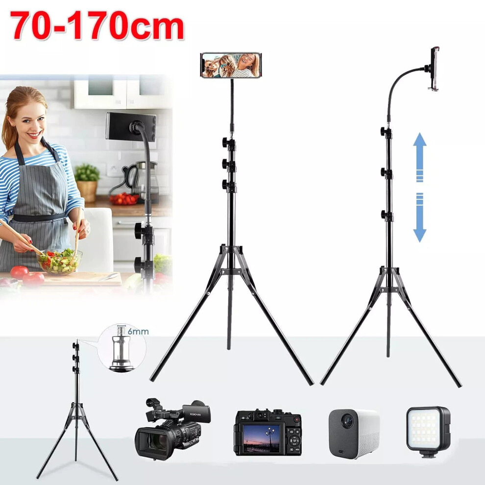 170Cm Tall Flexible Phone Tripod With Gooseneck Heavy Duty Phone Tripod Stand Uk 42387442
