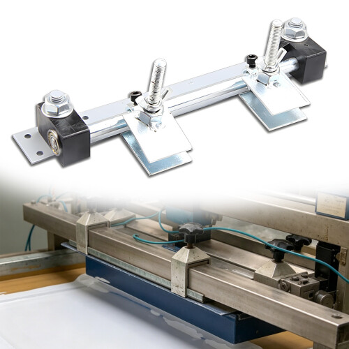 Gabarit de sérigraphie en fer solide, dispositif de maintien 1