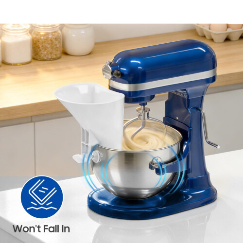 Flour Dispenser Convenient Flour Funnel Efficient Mixing Machine 1