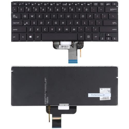 Backlit Laptop Keyboard Plastic Metal Construction For RX410U 1
