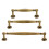 Classical French Design Metal Knobs French Style for-96mm 2