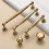 Classical French Design Metal Knobs French Style for-96mm 5