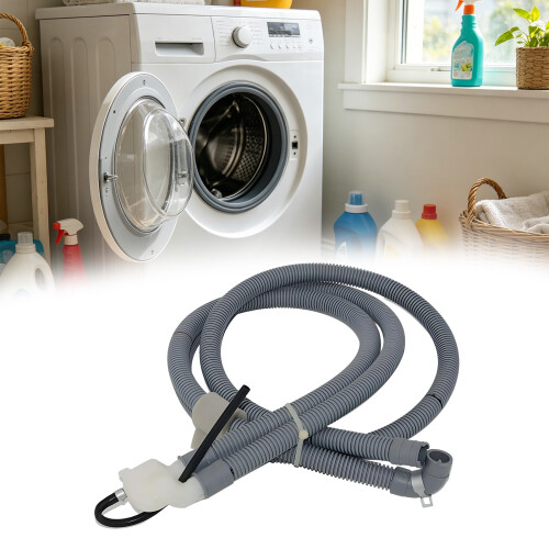 ABS Drain Hose 80inch Plastic Texture Suitable for Front Load 1