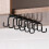 Hooks Under Shelf Cups Rack Drilling Coffee Cups Holder for Cabinet-B 4