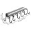 Hooks Under Shelf Cups Rack Drilling Coffee Cups Holder for Cabinet-B 5