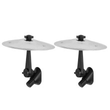 Auto Cymbal ABS Aluminium kompakt Silber Lüftungshalter