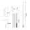 Modell: Attic Pull-Down Hook 53.1in 21.31oz Silber 1