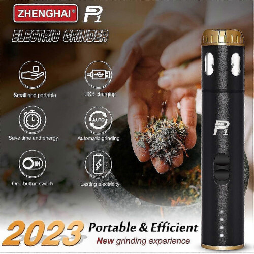 USB Rechargeable Spice Mill for Herbs and Spices, Fast Grinding Tool 1