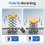 Compact Rocker Switches Panel With Stable 4 Leg Mounting 7