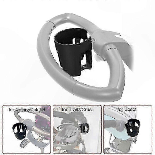 Universal Pram Drink Holder Accessory for Strollers and Pushchairs 1
