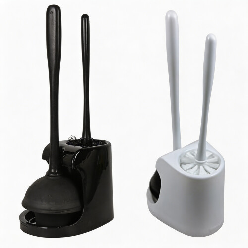 Efficient Toilet Cleaning Tool With Dense Bristles And-Black 1