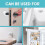 Wall Door Handle Plug, Silicone Transparent Anti-Collision Sticker 2