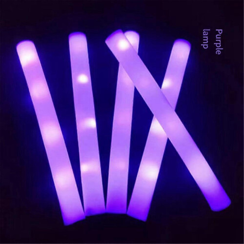 LED Foam Sticks - Glitter Light Sticks Party Supplies 1