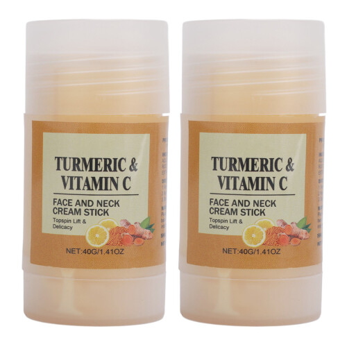 2 Stück Gesichts- und Hals-Moisturizer-Stick 40 g straffend