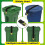 Trash Can Lock,Garbage Can Lock for Animal with Metal Claw 2pc 3