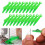 Fish Mouth Sewing Machine Needle Threader, Green 100PCS 2