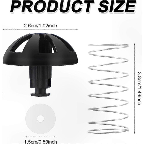 2 Sets Coffee Machine Brew Basket Spring Loaded Stopper Kits, Replacement Coffee Maker Parts 1