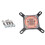 For CPU Water Cooling Head,Black Bracket Transparent Cover 2