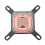 For CPU Water Cooling Head,Black Bracket Transparent Cover 3