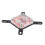 For CPU Water Cooling Head,Black Bracket Transparent Cover 4