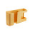 Punch Free Wall Mounted Organizer Remote Control Storage Box 2