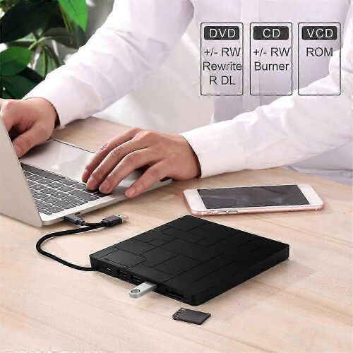 Burner Multifunction Optical Drive Computer USB Mobile External 2