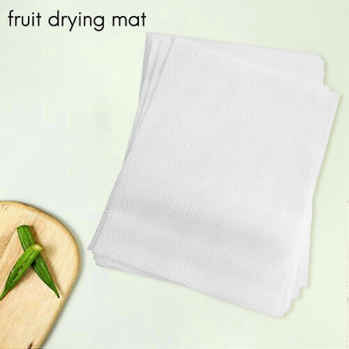 10-Pack Non-Stick Silicone Sheets for Dehydrators, 37x29cm Mesh Drying Trays 2