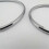 3 Pcs Gauge Dial Dash Cluster Rings for W210 2000-2002 5
