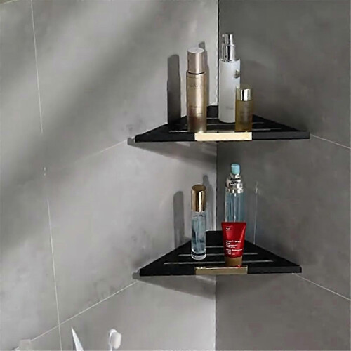 Bathroom Corner Rack Wall-Mounted Triangle Shower Corner Rack B 2