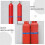 Adjustable Cylinder Bracket for Two 40L Tanks 5