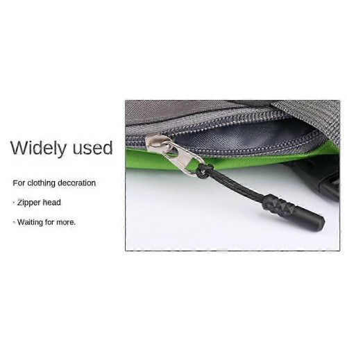 Plastic zipper puller, plastic puller, red 2