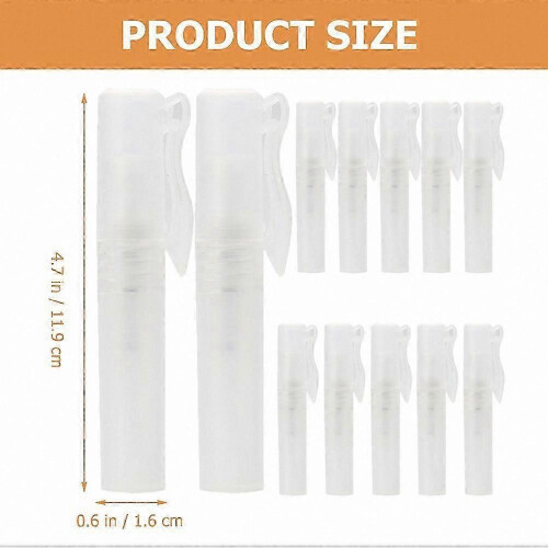 12-Pack Small Clear Spray Bottles for Perfume, Portable and Travel-Friendly Atomizer Containers 2