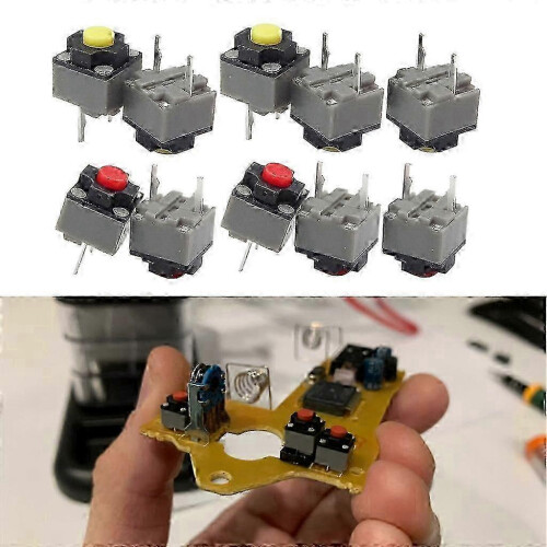 5PCS Kailh Silent Switch Wireless Wired Mouse Button Micro Switch 6x6x7.3mm Edition 0809 2
