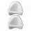 Soft Breathable Knee Pillow Covers with Zipper and Elastic Strap for Leg Support 2