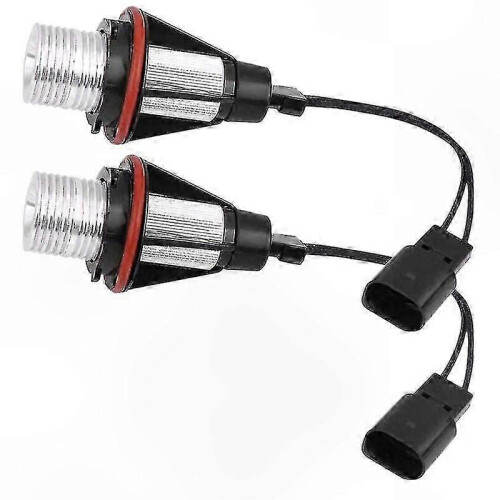 Amber LED Angel Eye Marker Halo Bulbs for E39 E53 E60 E63 E64 E66 E87 5 6 7 X3 X5 [2-Pack] 1