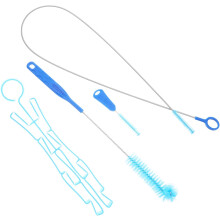 Reinigungsset für den Wasserspind im Außenbereich mit flexiblem Schlauch, Bürste und zusammenklappbarem Trockengestell