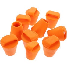 10 Stück orange TPE-Kajak-Ablaufstopfen für 1,25"–1,75"-Ablauflöcher im Bootsbereich