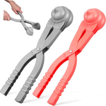 Sada 2 klipů na výrobu sněhových koulí pro chlapce a dívky, 36 cm, velká venkovní zimní hračka na sníh